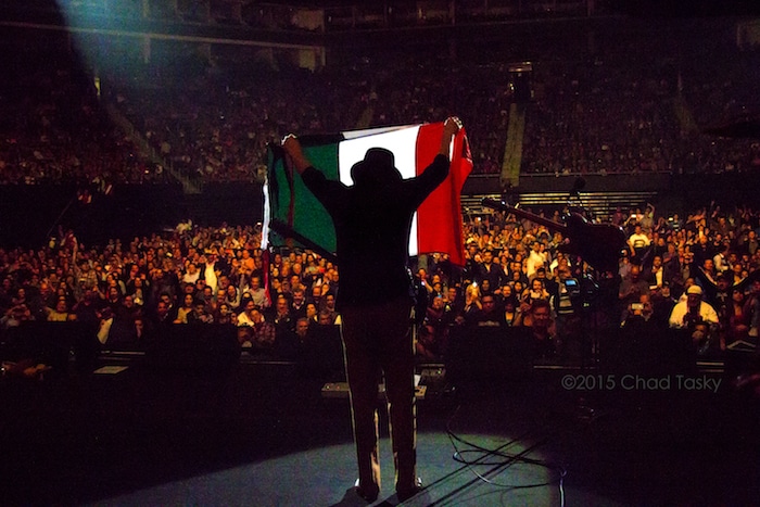 Carlos With Flag