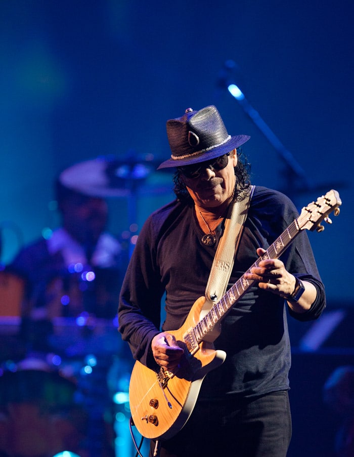 Santana Performs At The Joint At The Hard Rock Hotel & Casino In Las Vegas, Nv On April 27, 2011